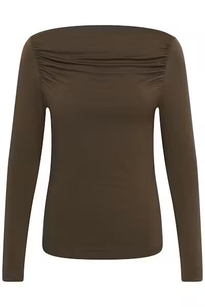 Vigga boatneck ~ Brown