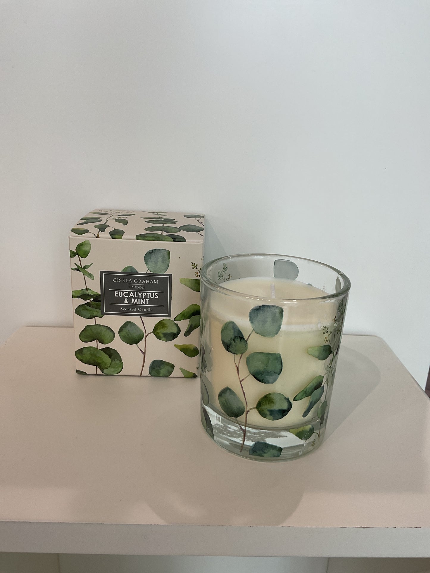 Gisela Graham Eucalyptus & Mint Candle