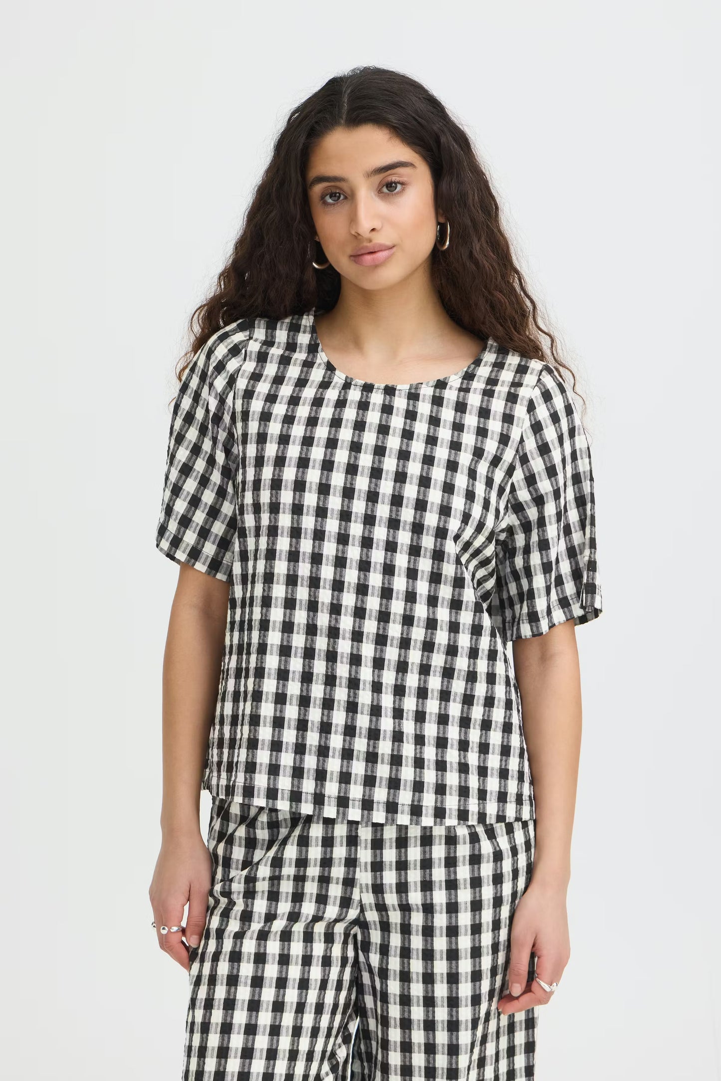 IHKARRA SS TOP - Black/White