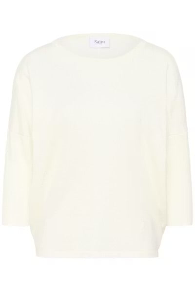 MilaSZ R-Neck Pullover - pearl