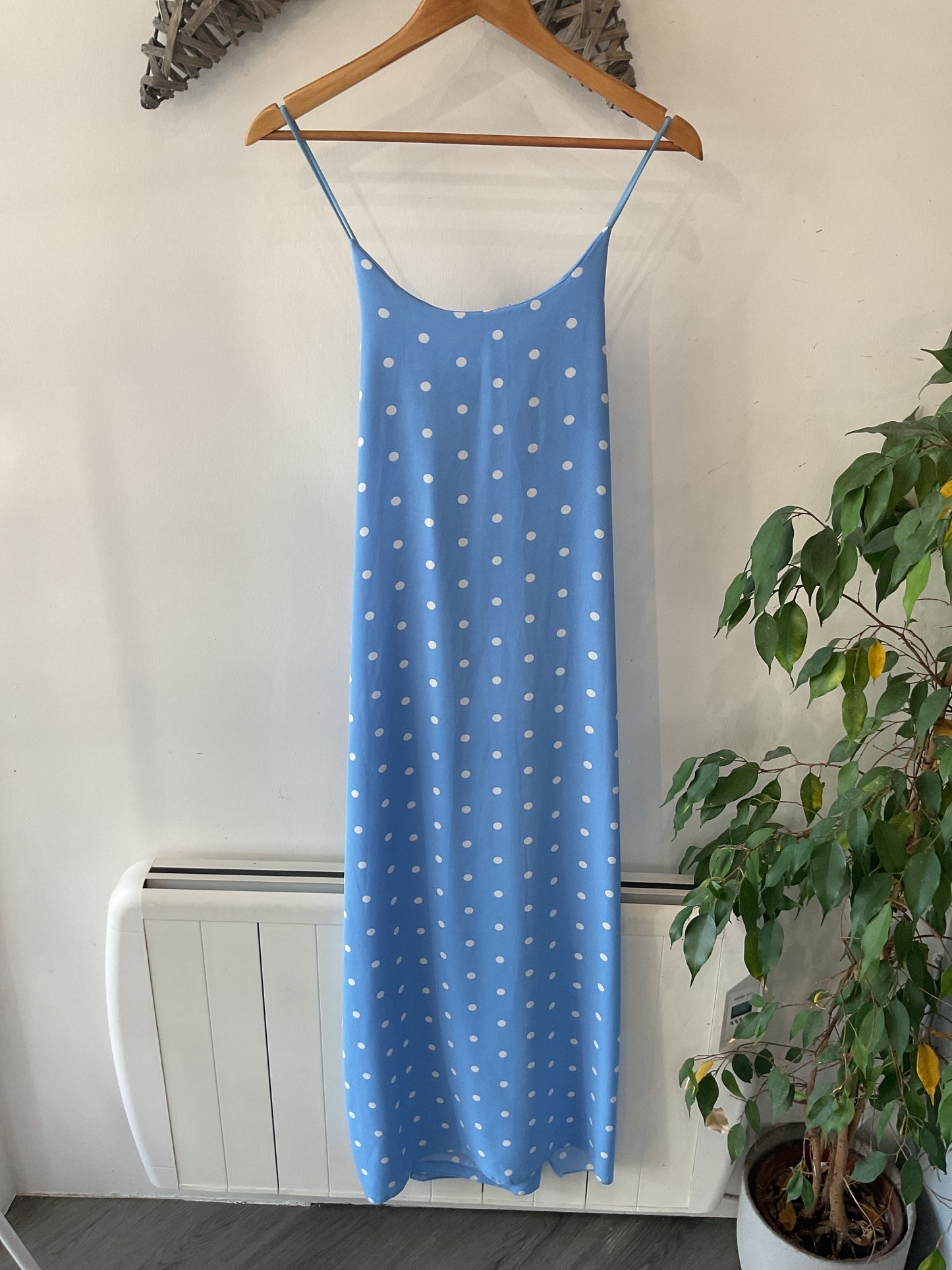 Polka Dot Dress - Blue