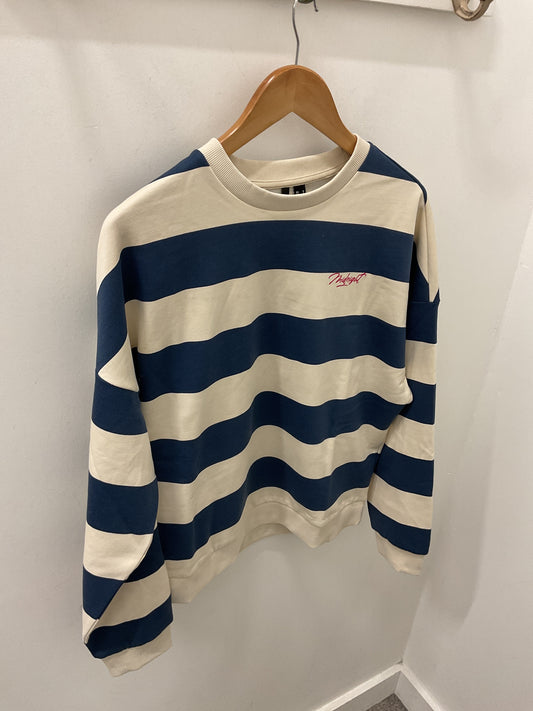 VIOLA LS Box Sweater - Dark Denim/Midnight