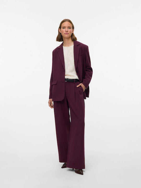 MITCHELL WIDE BELTED TROUSERS - Winetasting