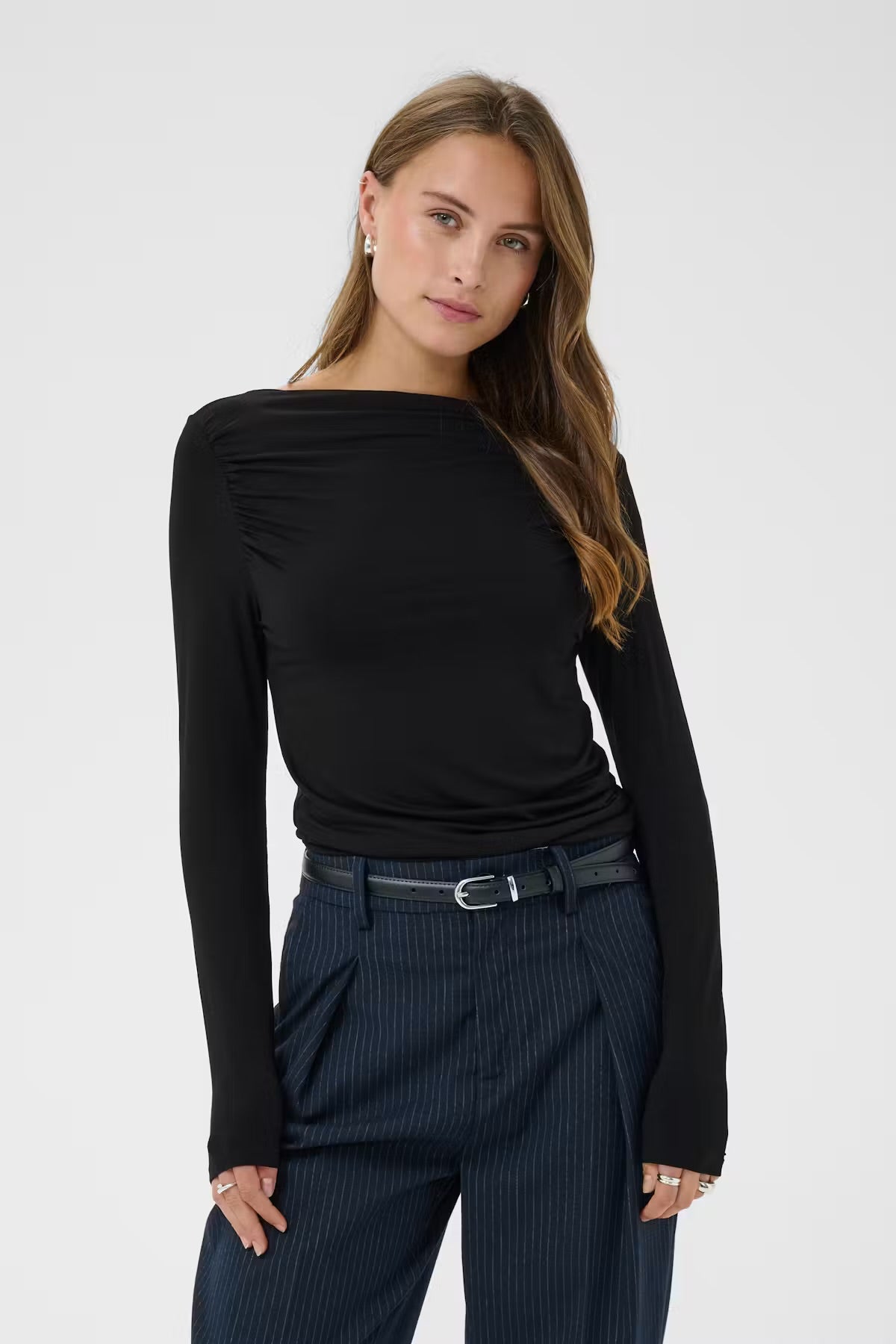 Vigga boatneck ~ Brown