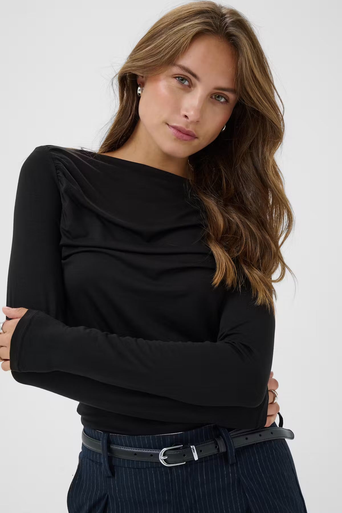 Vigga boatneck ~ Brown