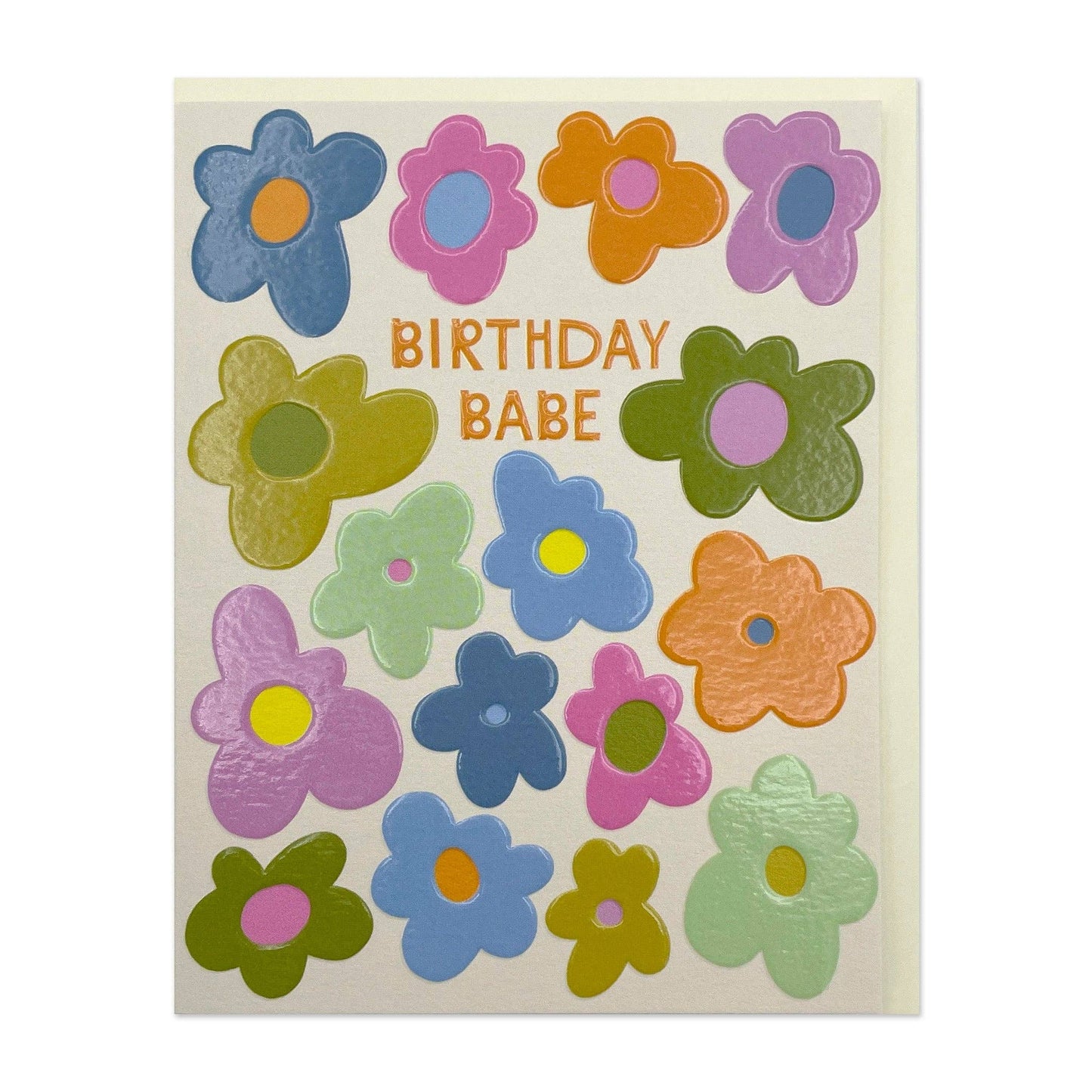 Birthday Babe Floral - Small Card
