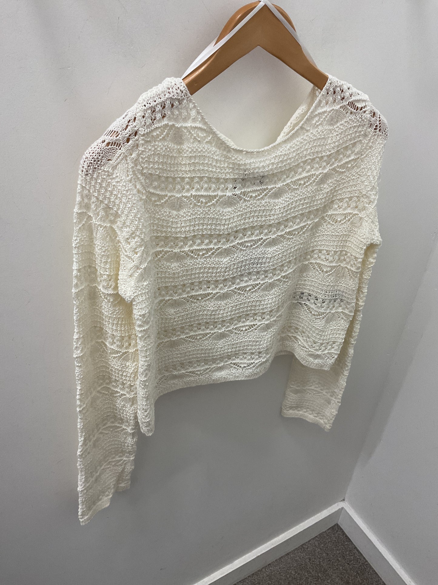 BIRA KNIT PULLOVER - Egret