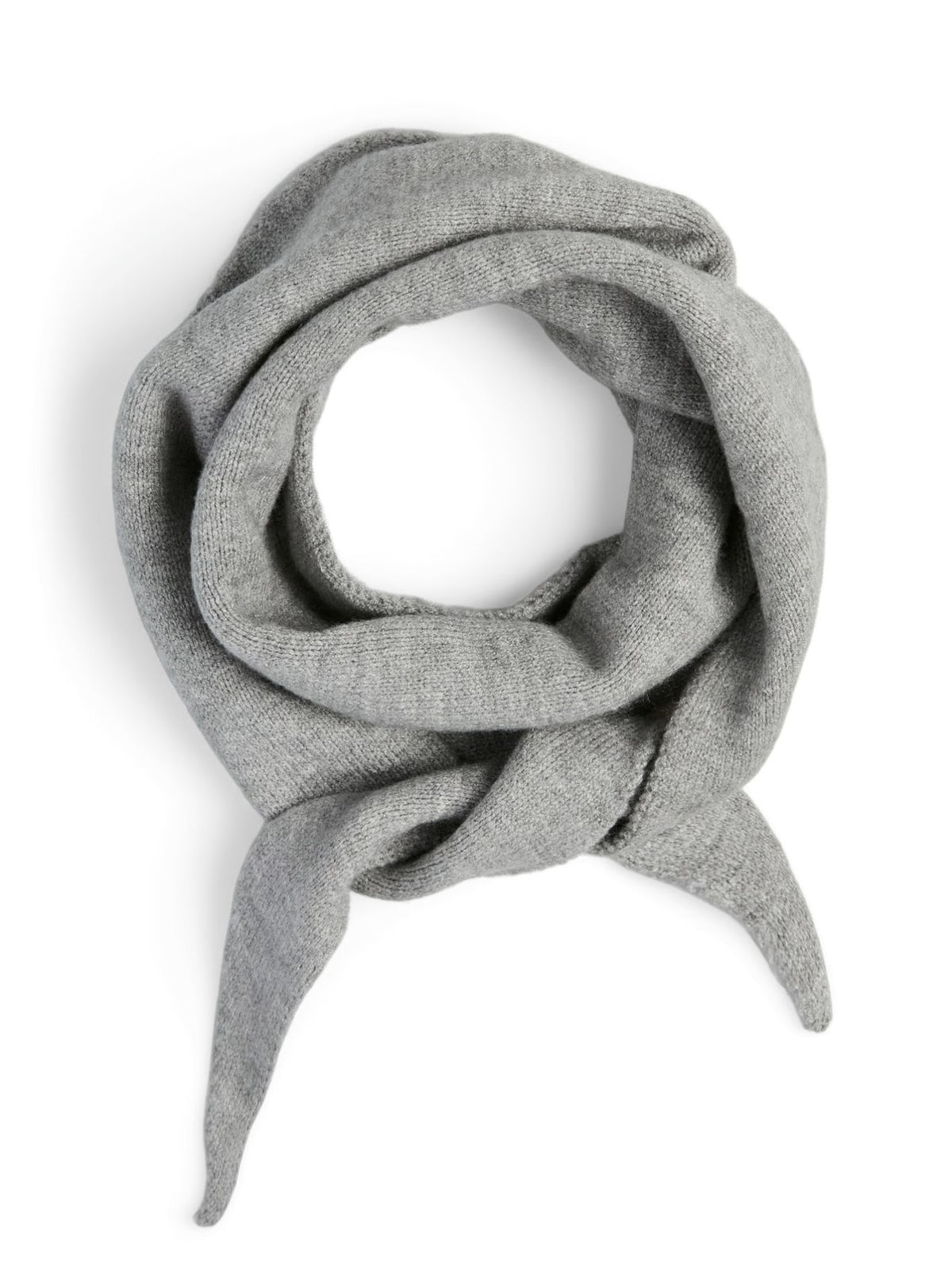KOMMA TRIANGLE SCARF - GREY