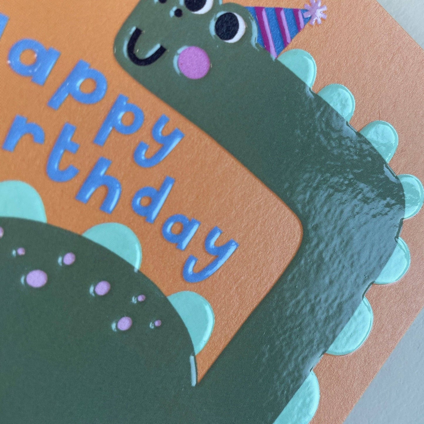 Happy Birthday Dino - Small Card