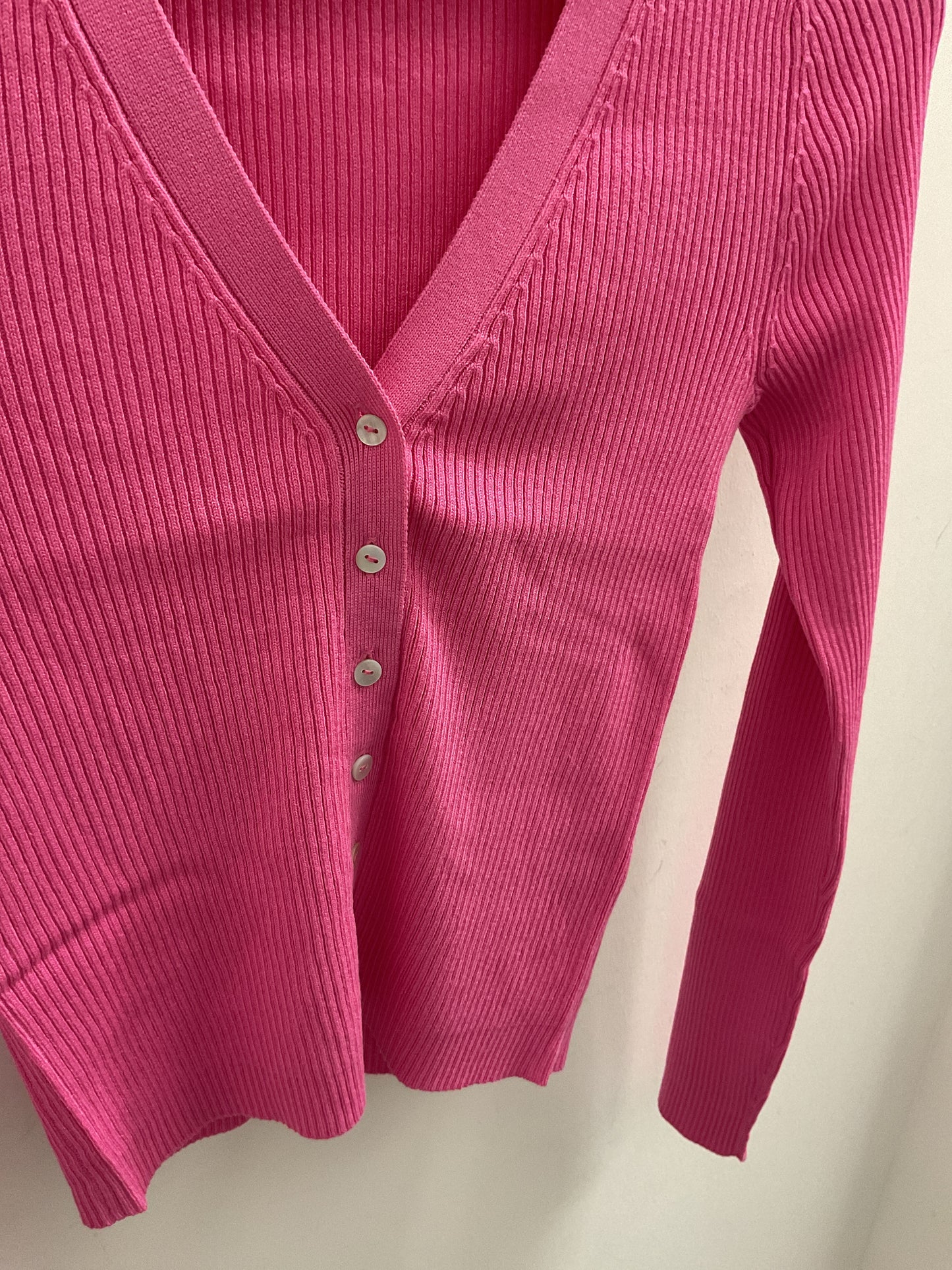 MIST V-Neck Cardigan - Wild Orchid