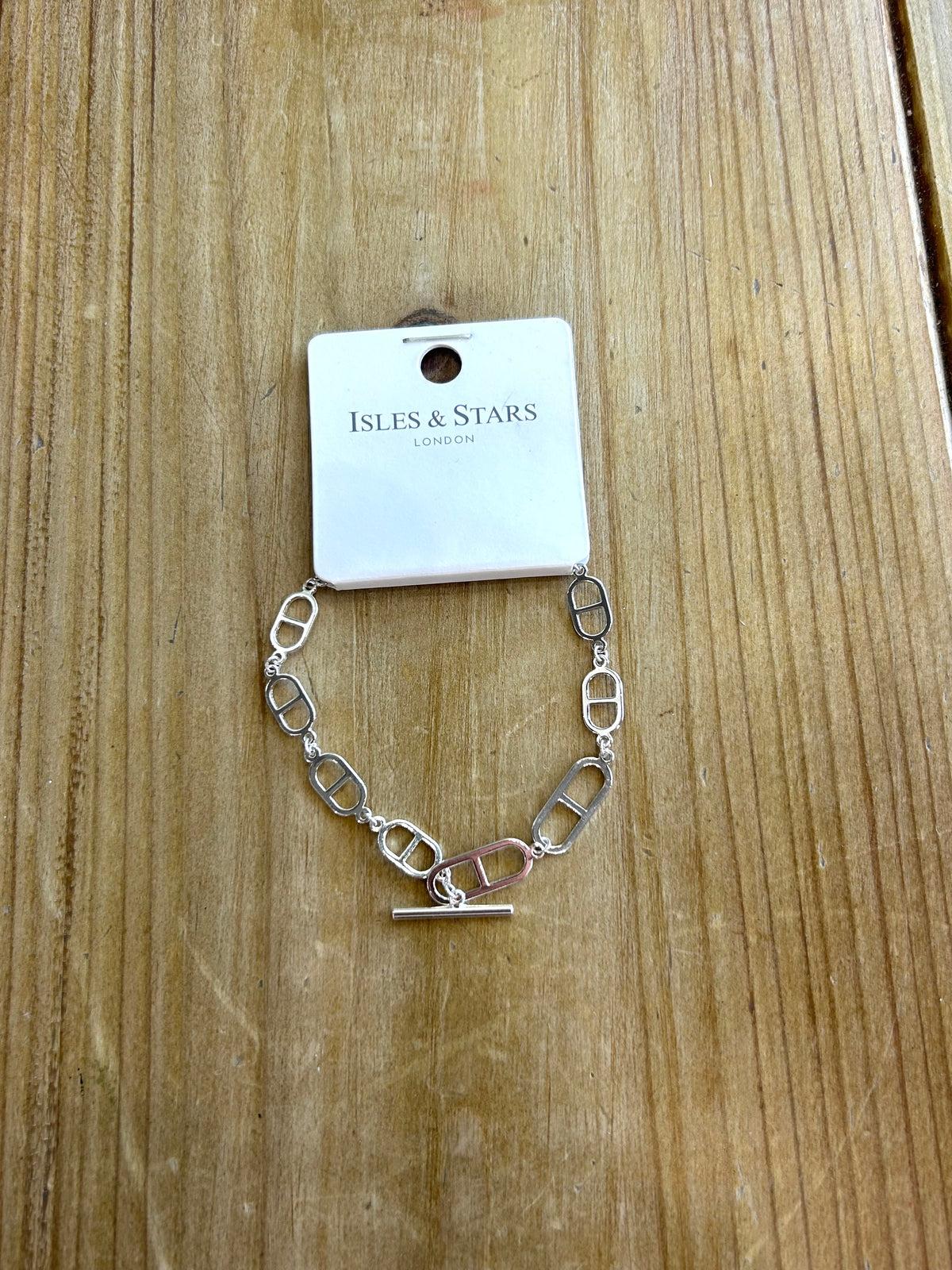 Interlock Chain Bracelet - Silver