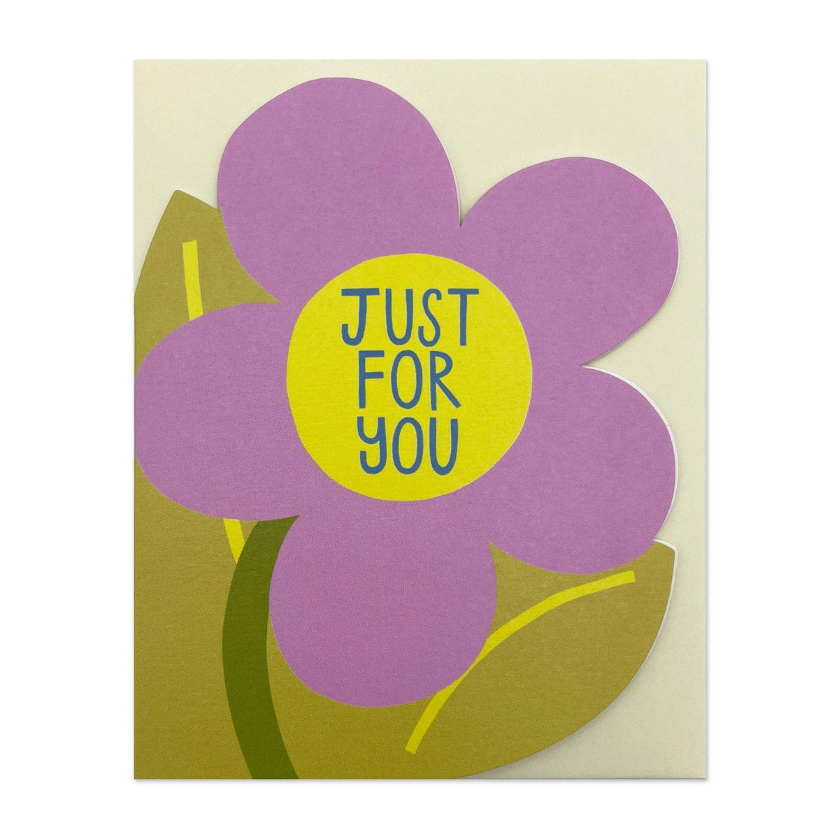 Just For You Flower - Small Card