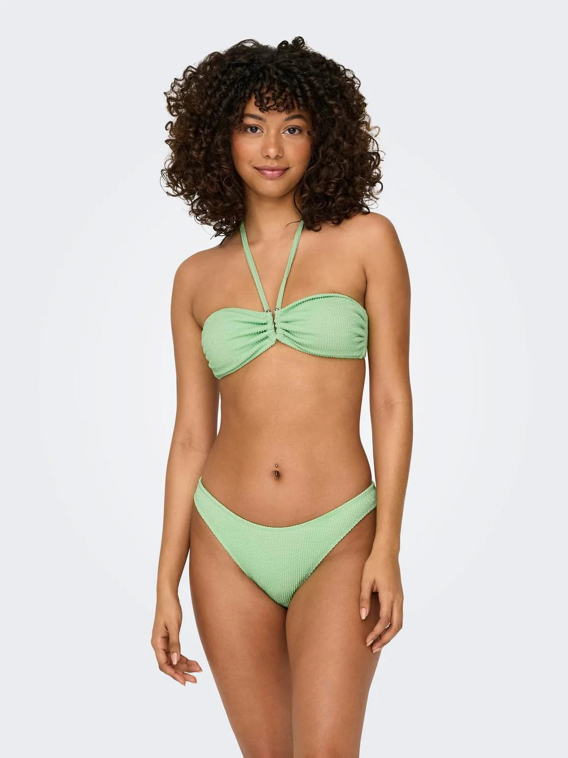 TROPEZ STRUCTURE BIKINI BRIEF - Patina Green