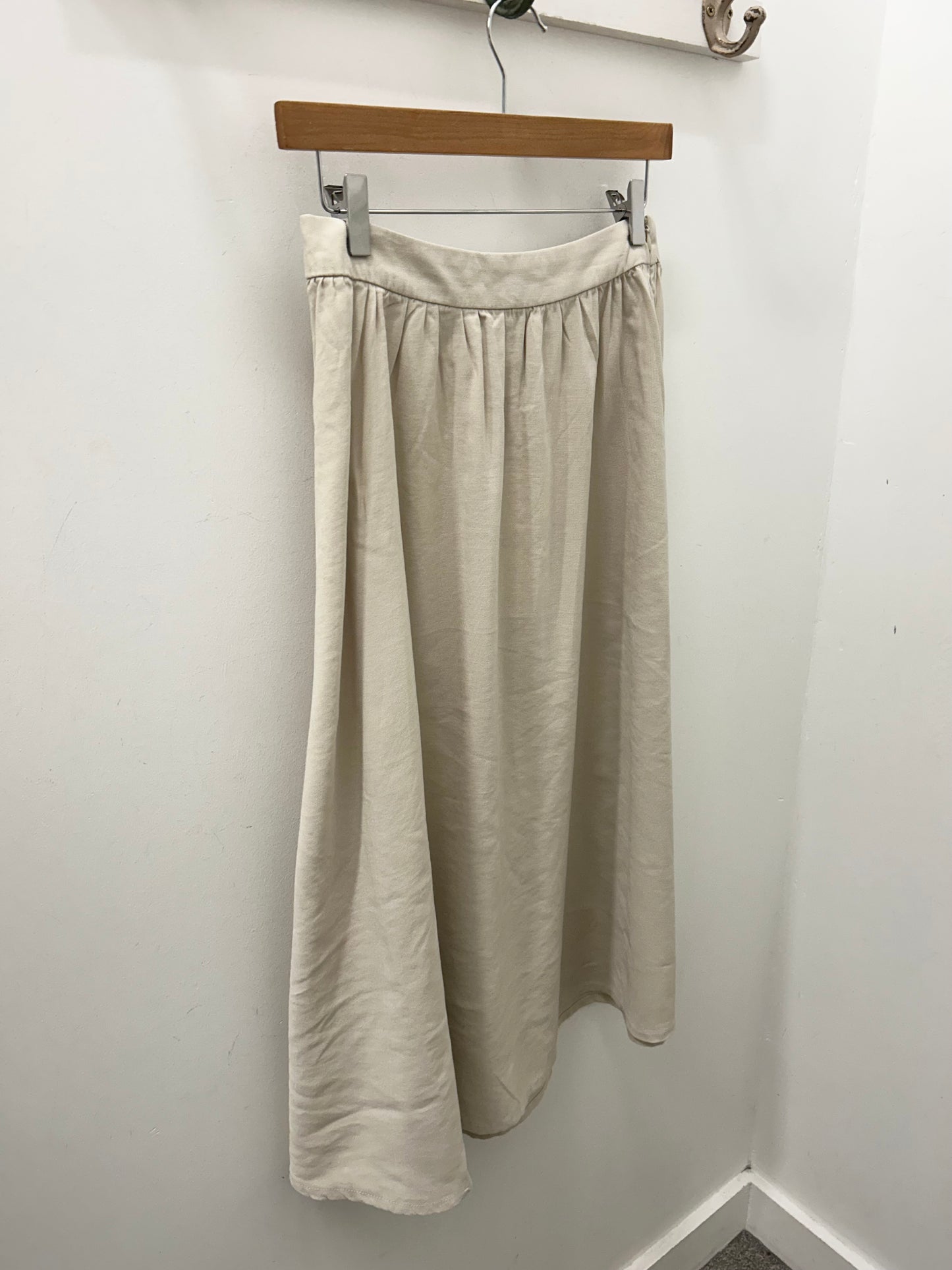 ARIS Pull Up Long Skirt - Pumice Stone