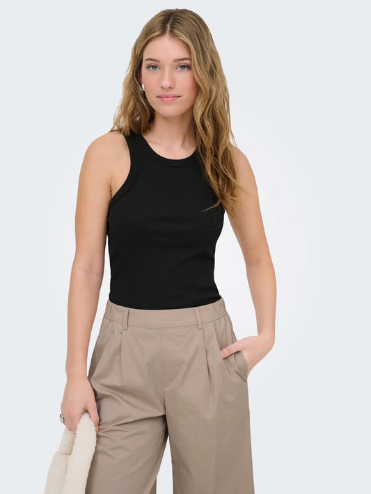 VAL 2-WAY TANK TOP - Black