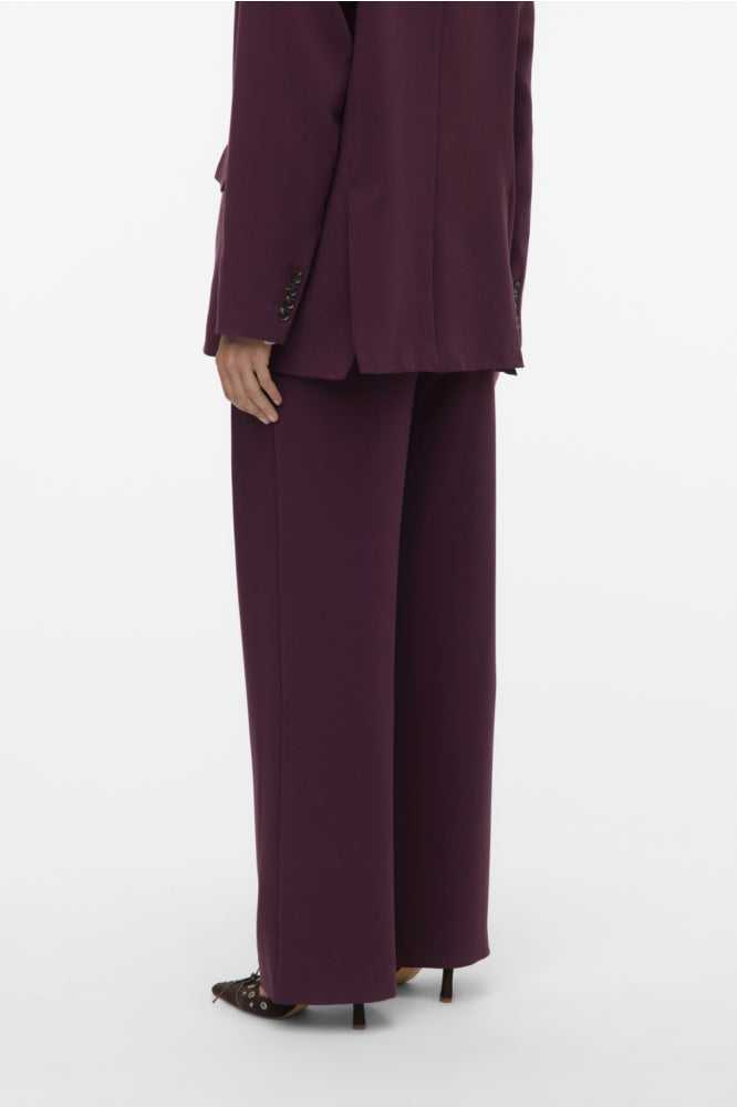 MITCHELL WIDE BELTED TROUSERS - Winetasting