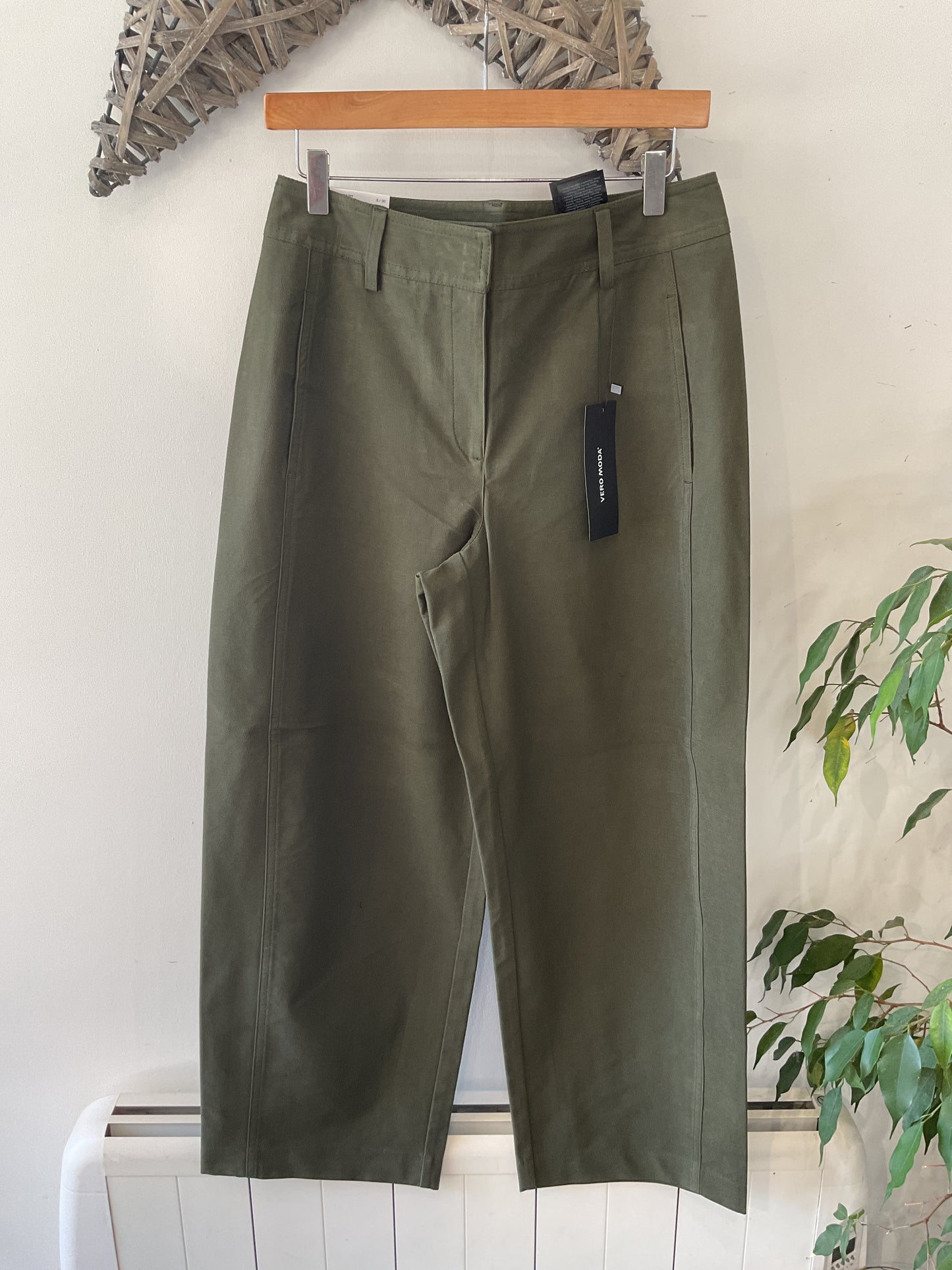 SOFIA MW BARREL PANT - Forest Night