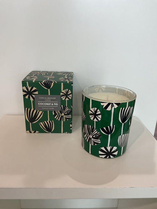 Gisela Graham Coconut & Fig Candle