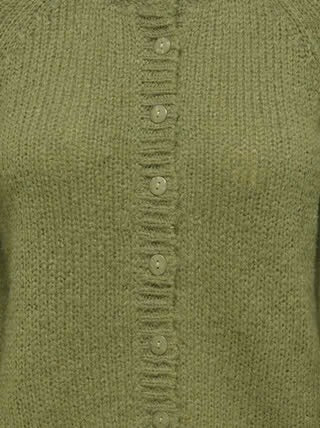 ALYSSA LS RAGLAN CARDIGAN KNIT