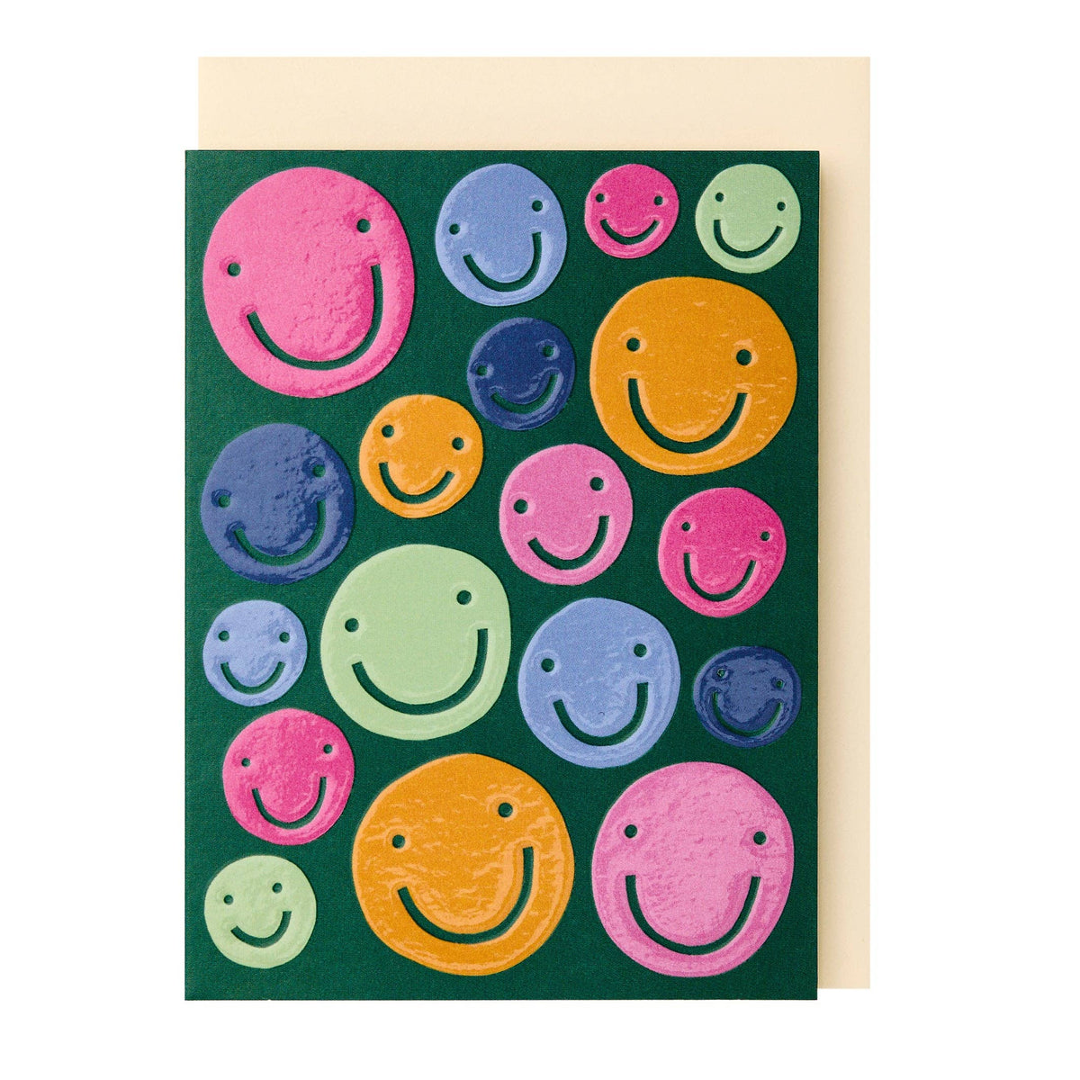 Smiley Faces - Small Card