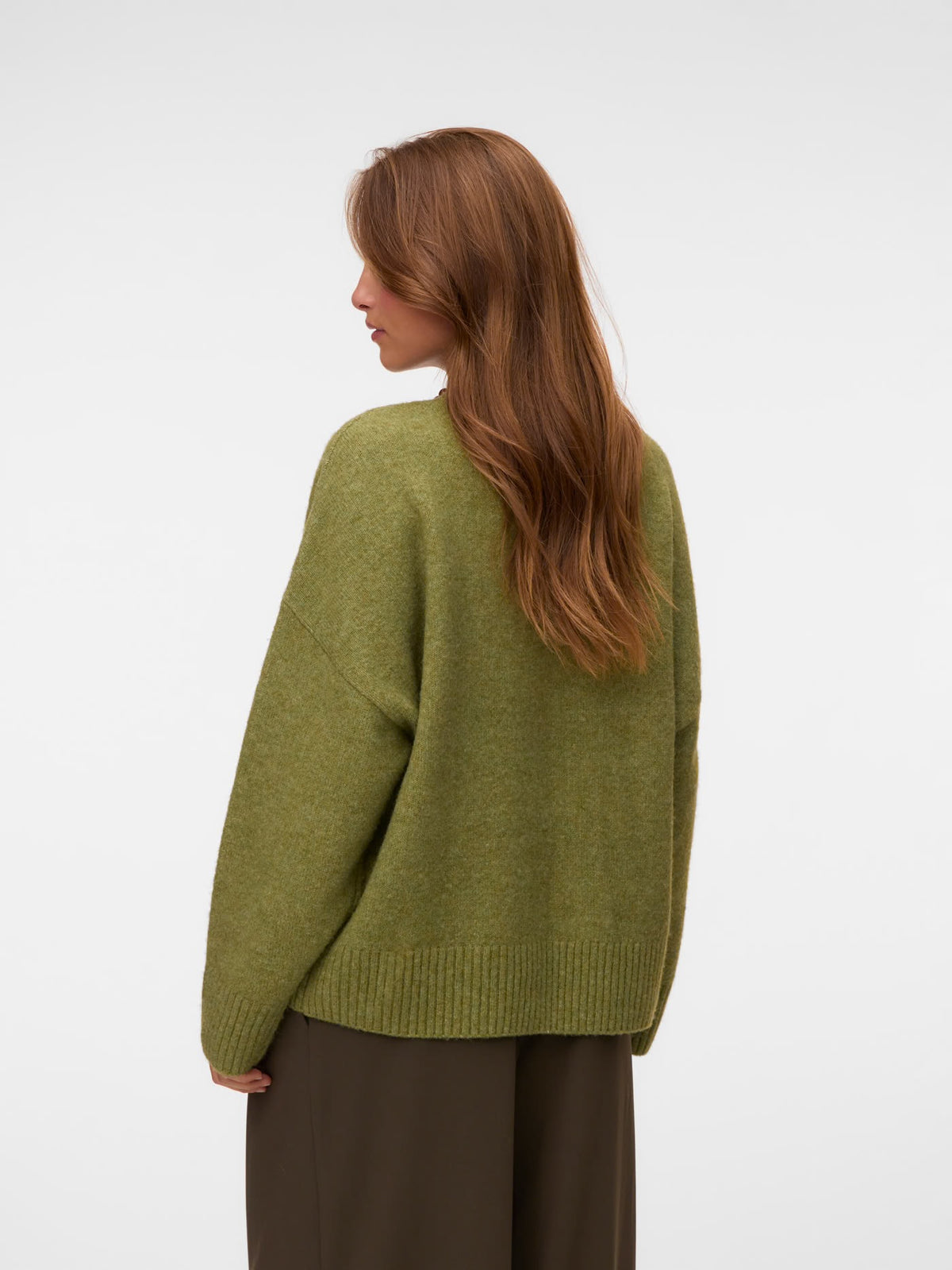BOOM LS O-NECK PULLOVER - Sphagnum