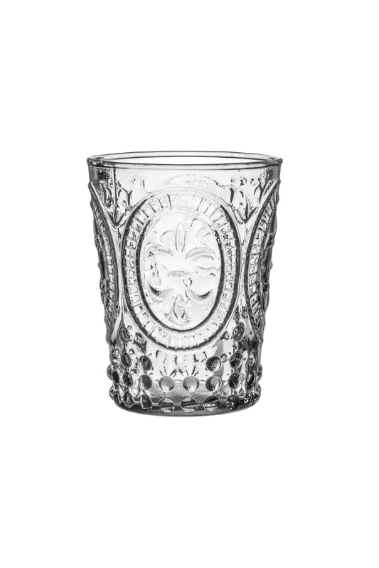 Clear Embossed Glass