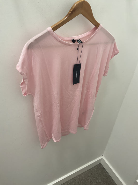 AVA Plain Top - Pink-A-Boo
