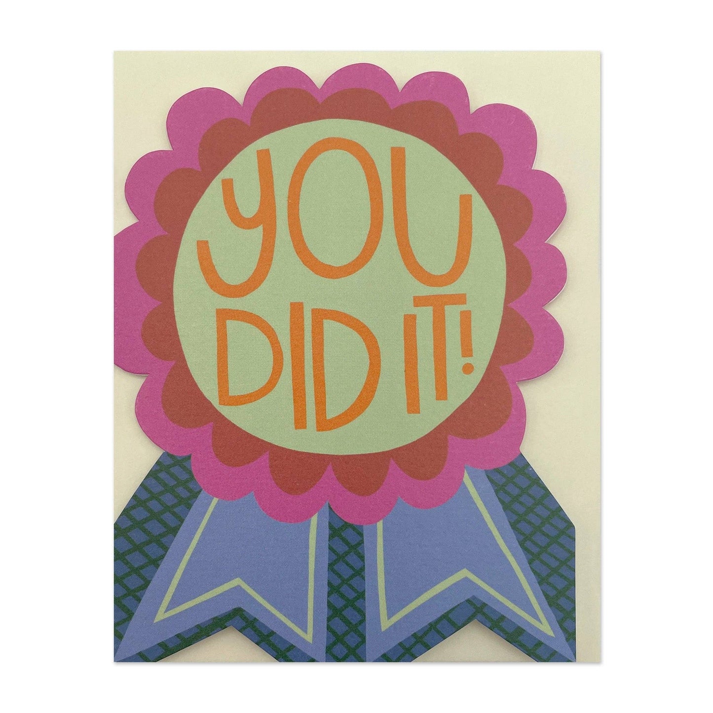 You did it rosette - Small Card