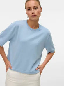 VMSILJE KNITTED PULLOVER - Blue