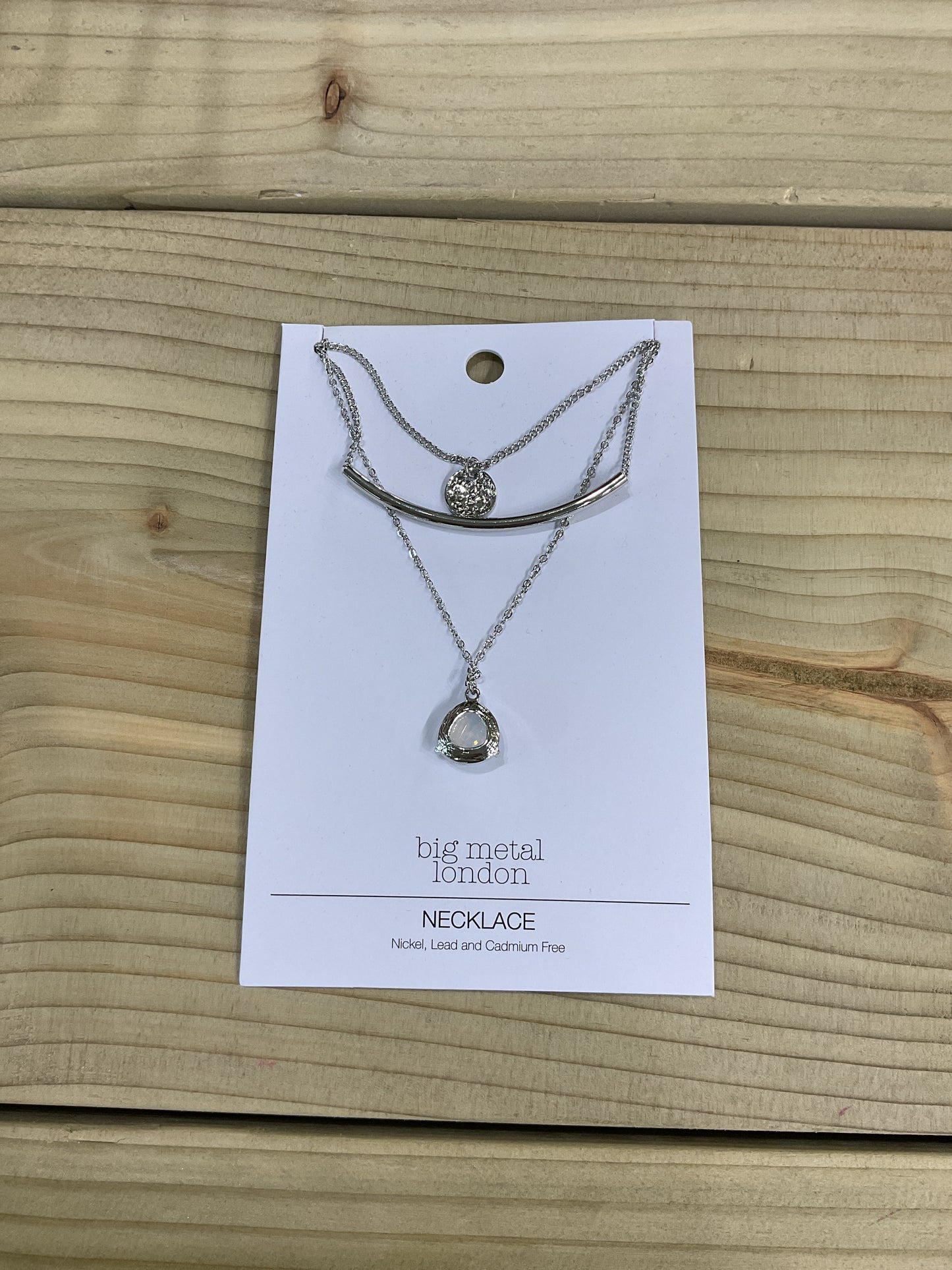 Layered Necklace - Silver