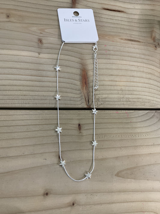 Star Necklace - Silver