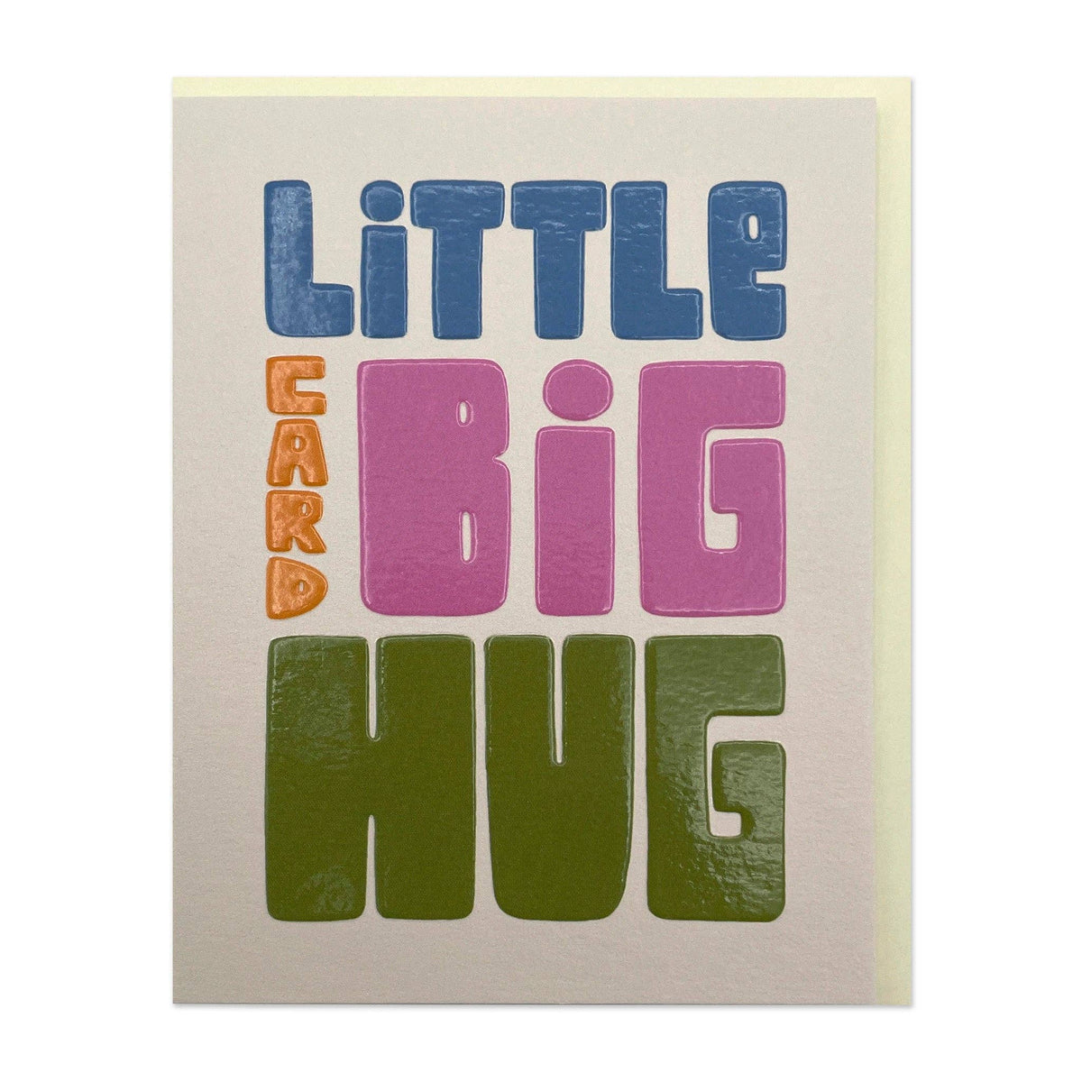 A little card big hug - Small Card