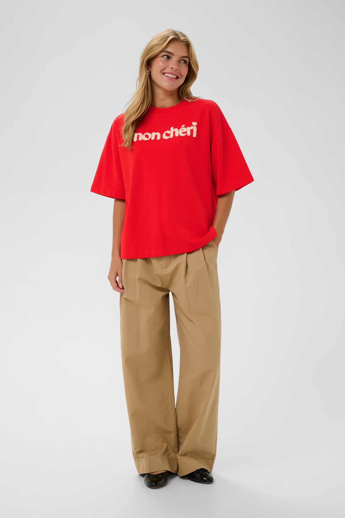 PannaSZ SS Sweatshirt - Fiery Red