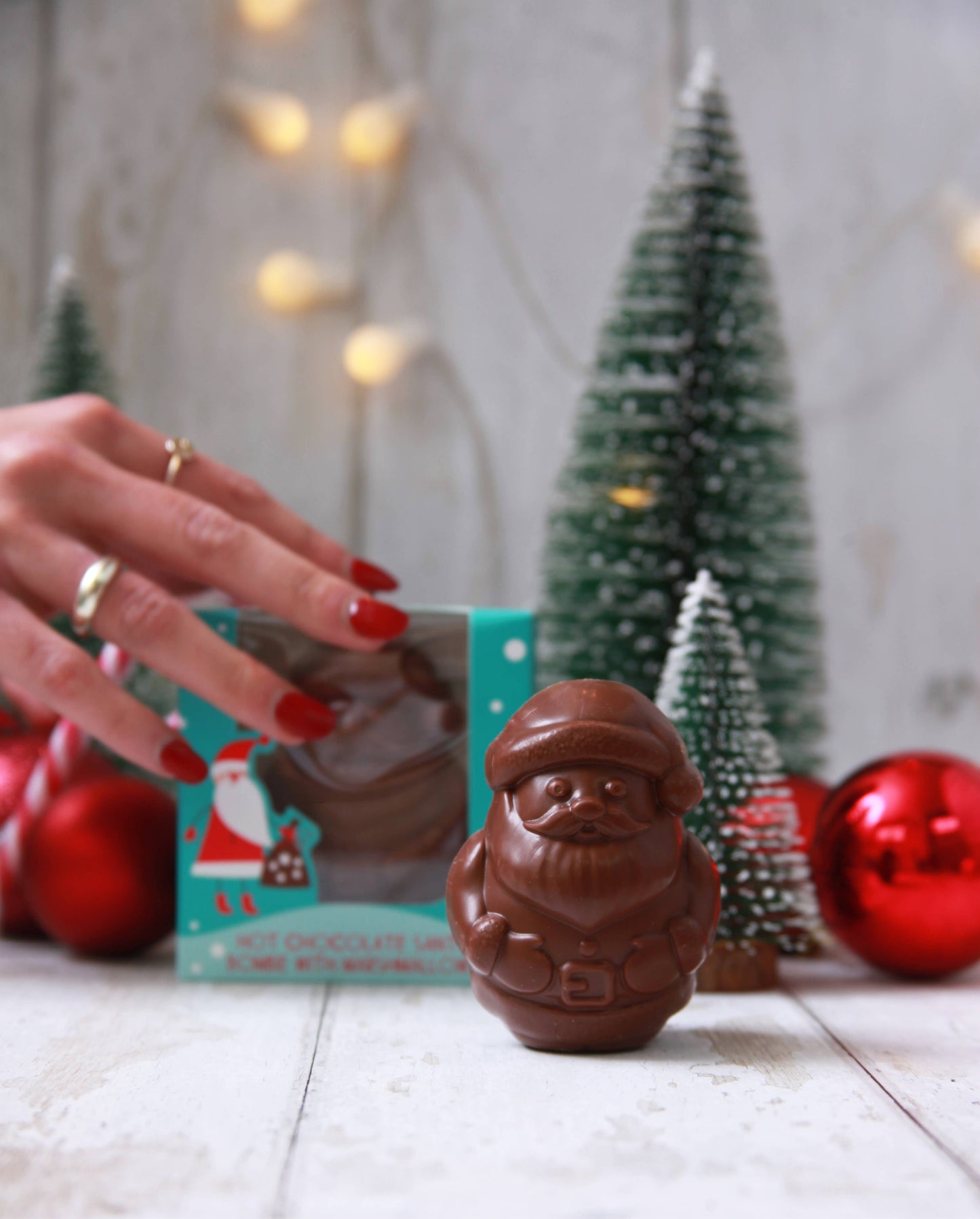 Santa Hot Chocolate Bombe