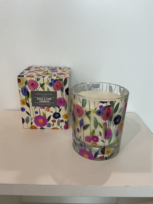 Gisela Graham Basil & Lime Verbena Candle