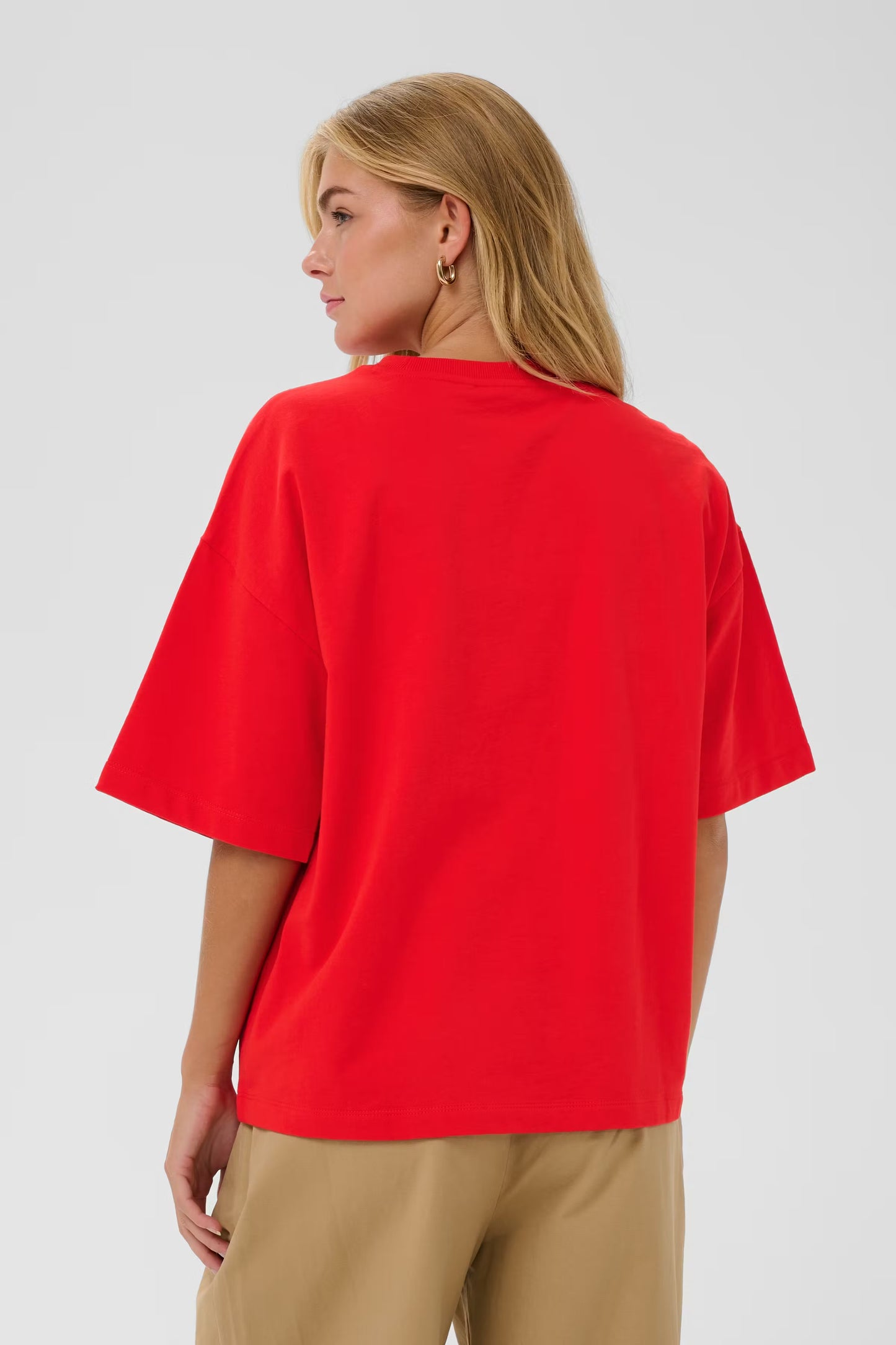 PannaSZ SS Sweatshirt - Fiery Red
