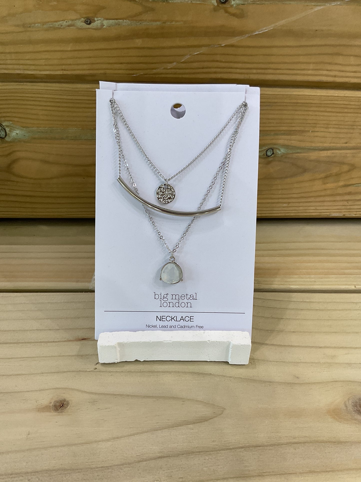 Layered Necklace - Silver