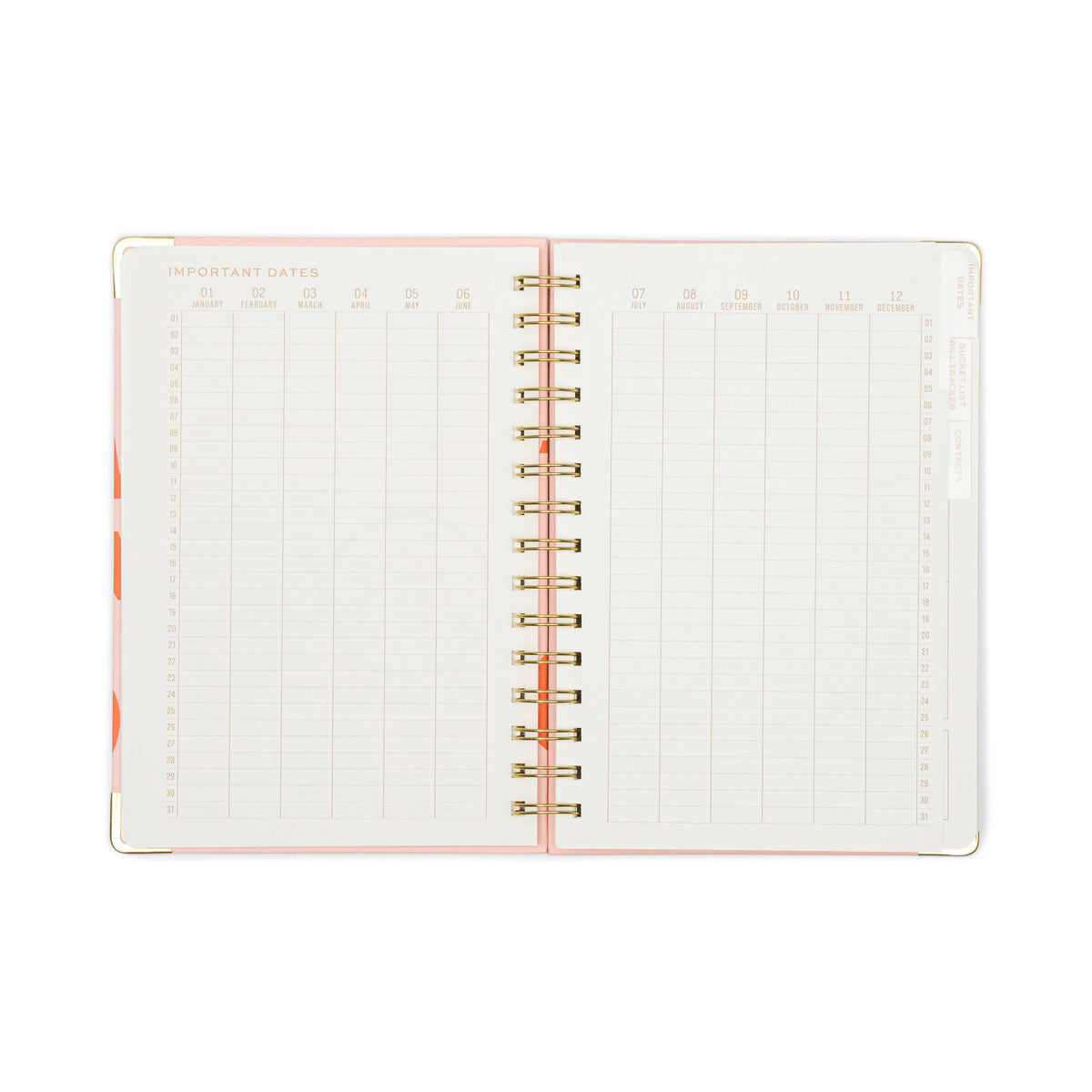 Undated Perpetual Planner - Plans