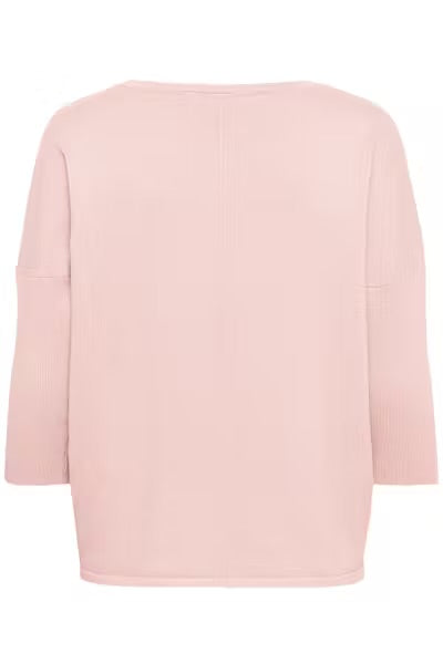 MilaSZ R-Neck Pullover - Chalk Pink