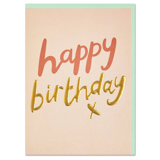 Happy Birthday' script