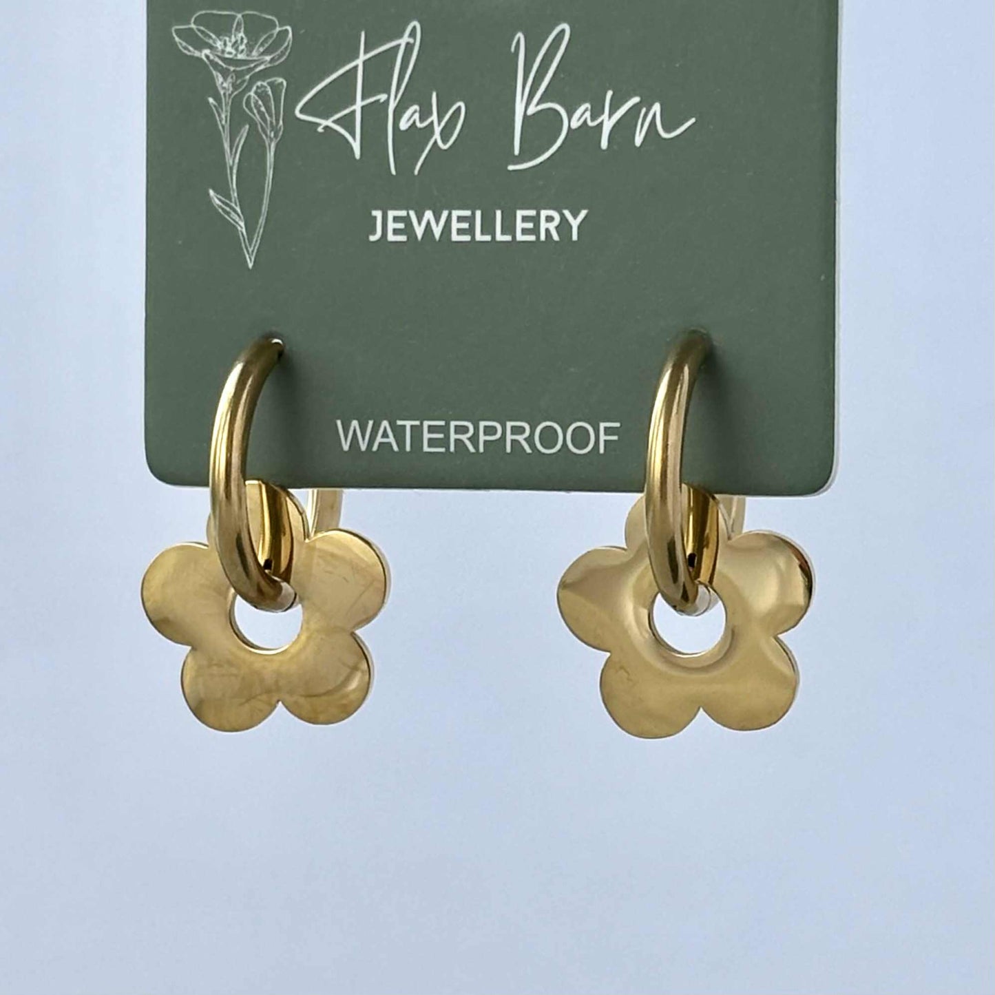 Tarnish Resistant Daisy Huggies