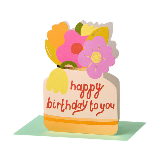 Happy Birthday - Flowers
