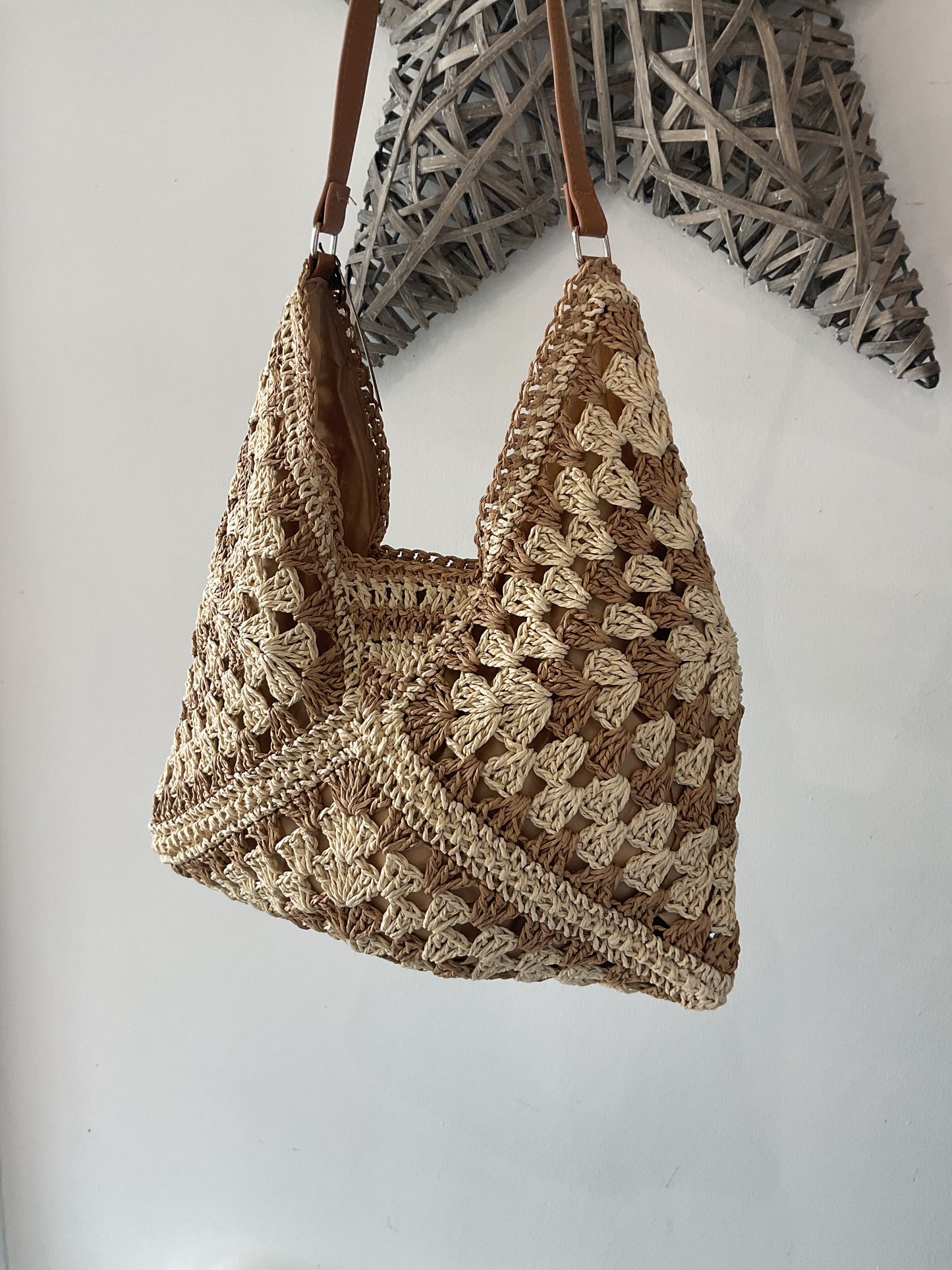 TONAL RATTAN BAG