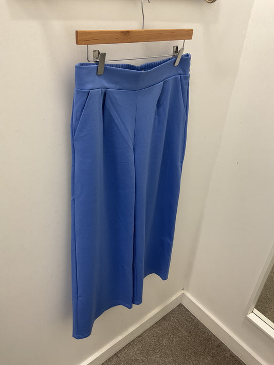 IHKATE WIDE LEG PANT - Wedgewood