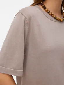 VMSILJE KNITTED PULLOVER - Moonrock