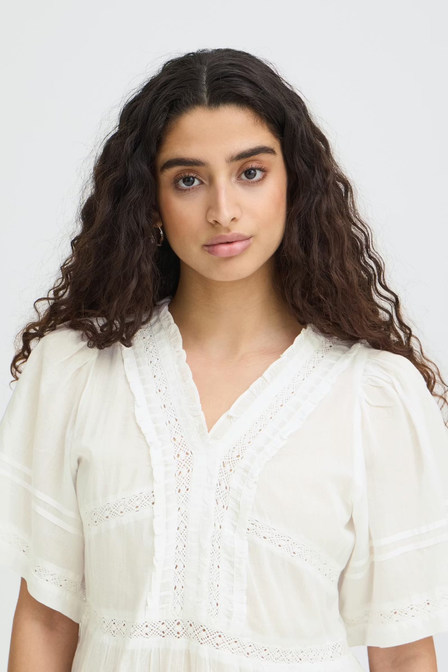 VOILANA SS BLOUSE - White