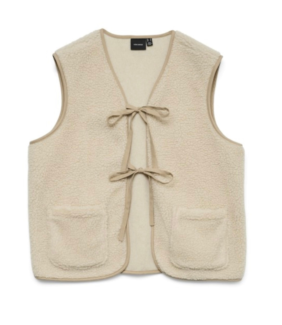 CLEO SHORT WAISTCOAT - Oatmeal