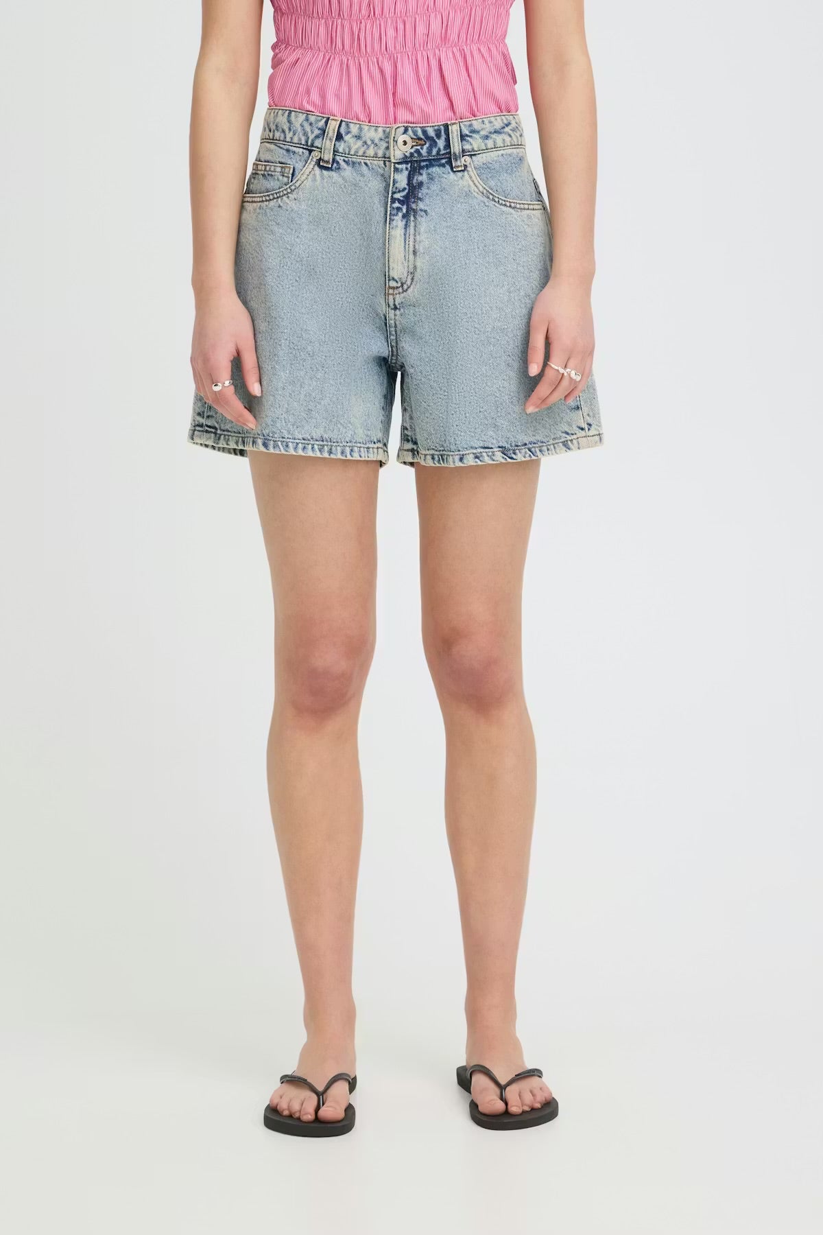 IHAVENY SHORTS - Light Blue Denim