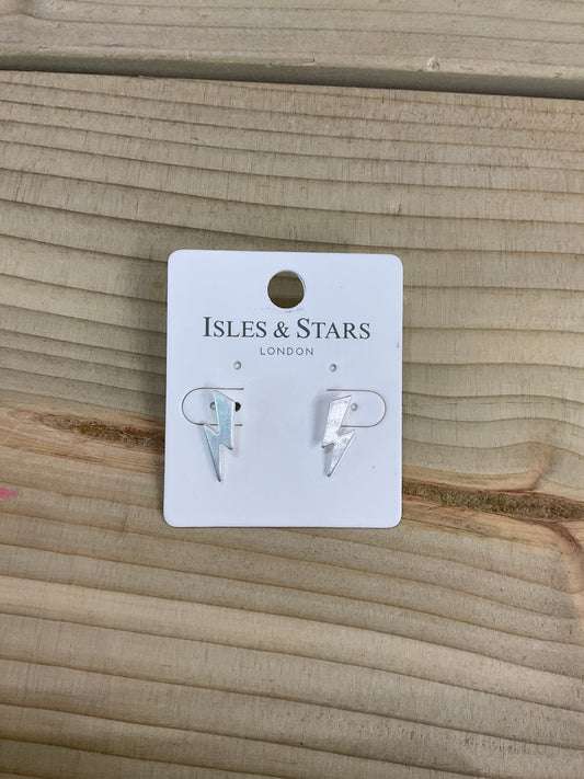 Lightening bolt silver