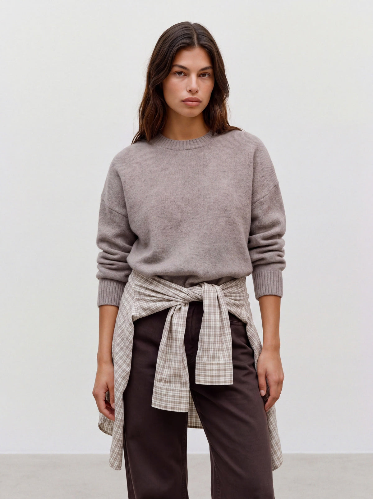 BOOM LS O-NECK PULLOVER - Moonrock